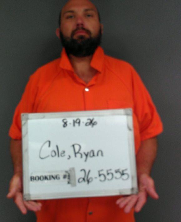Booking photo of Ryan Cole
