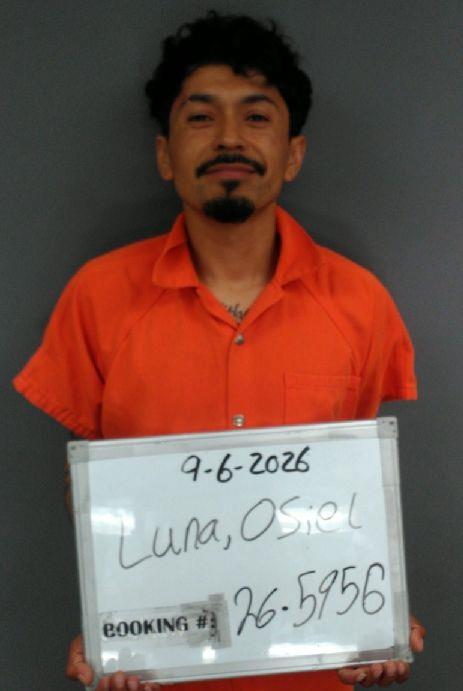Booking photo of Osiel Luna