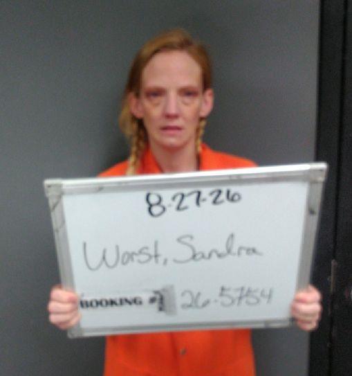 Booking photo of Sandra Worst