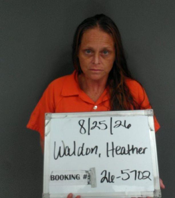 Booking photo of Heather Waldon