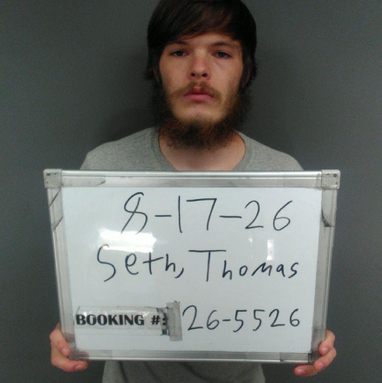 Booking photo of Thomas Seth