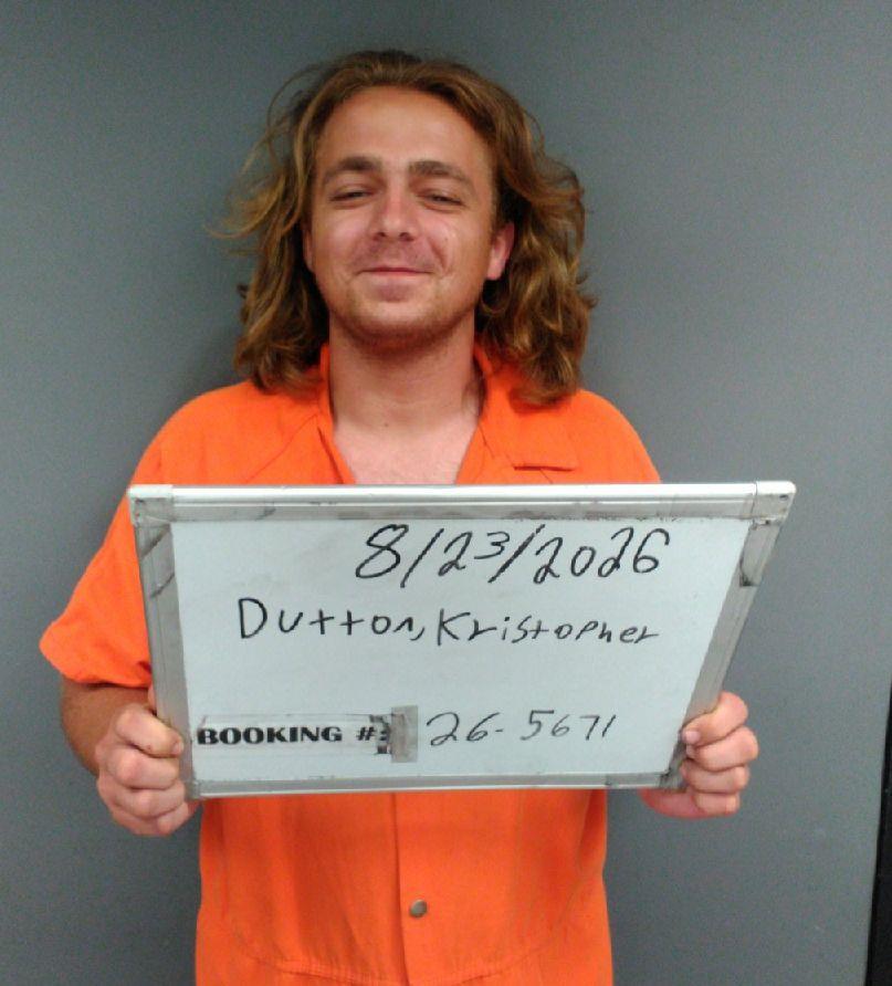 Booking photo of Kristopher Dutton