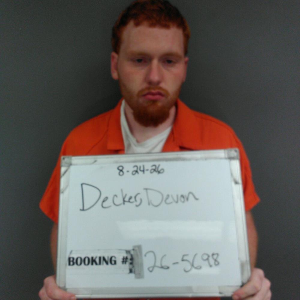 Booking photo of Devon Decker