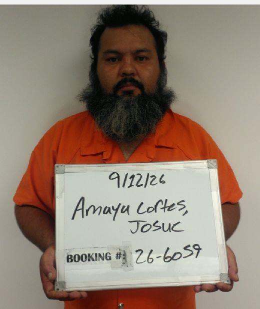 Booking photo of Josue Amaya Cortes