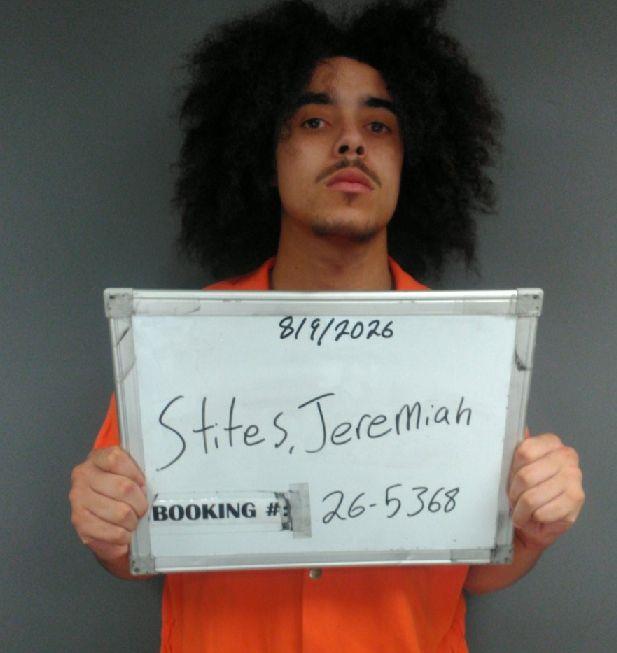 Booking photo of Jeremiah Stites