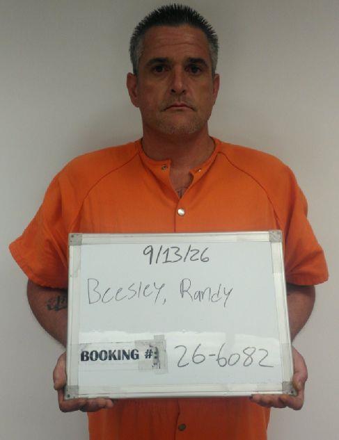 Randy Beesley booking photo