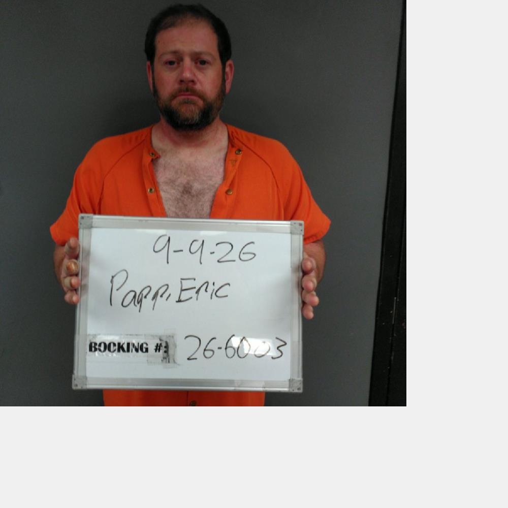 Booking photo of Eric Papp
