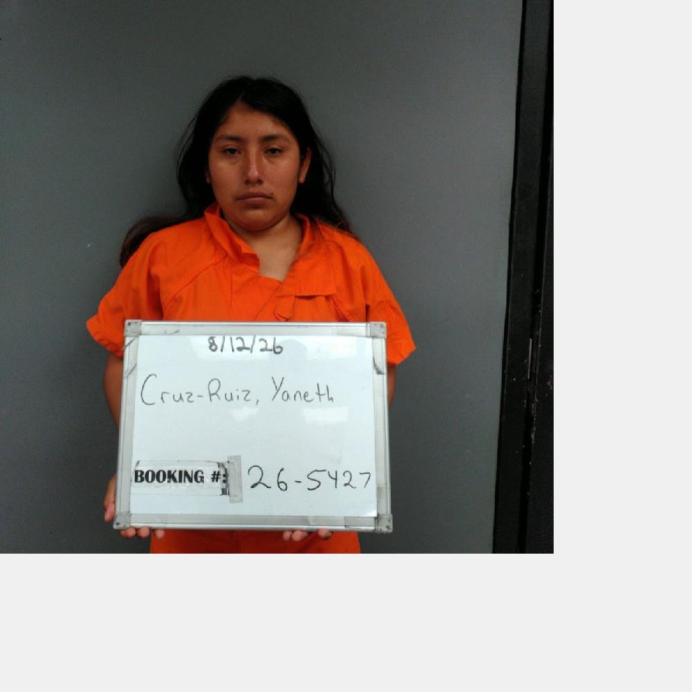 Booking photo of Yaneth Cruz-ruiz