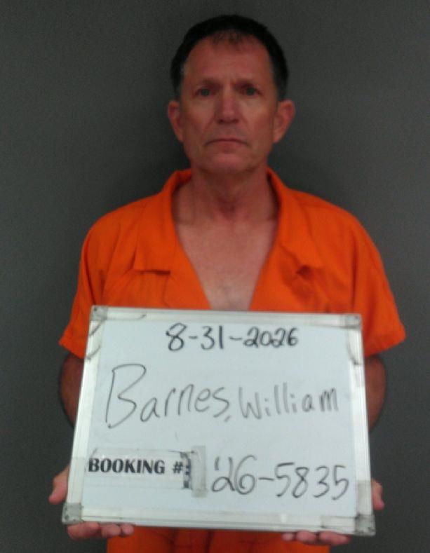 Booking photo of William Barnes