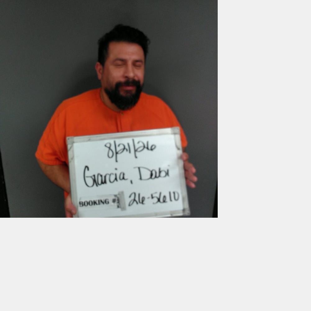 Booking photo of Dabi Garcia