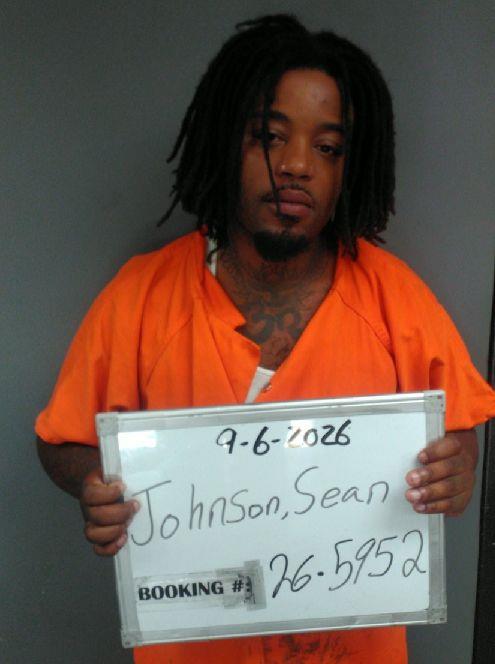 Booking photo of Sean Johnson