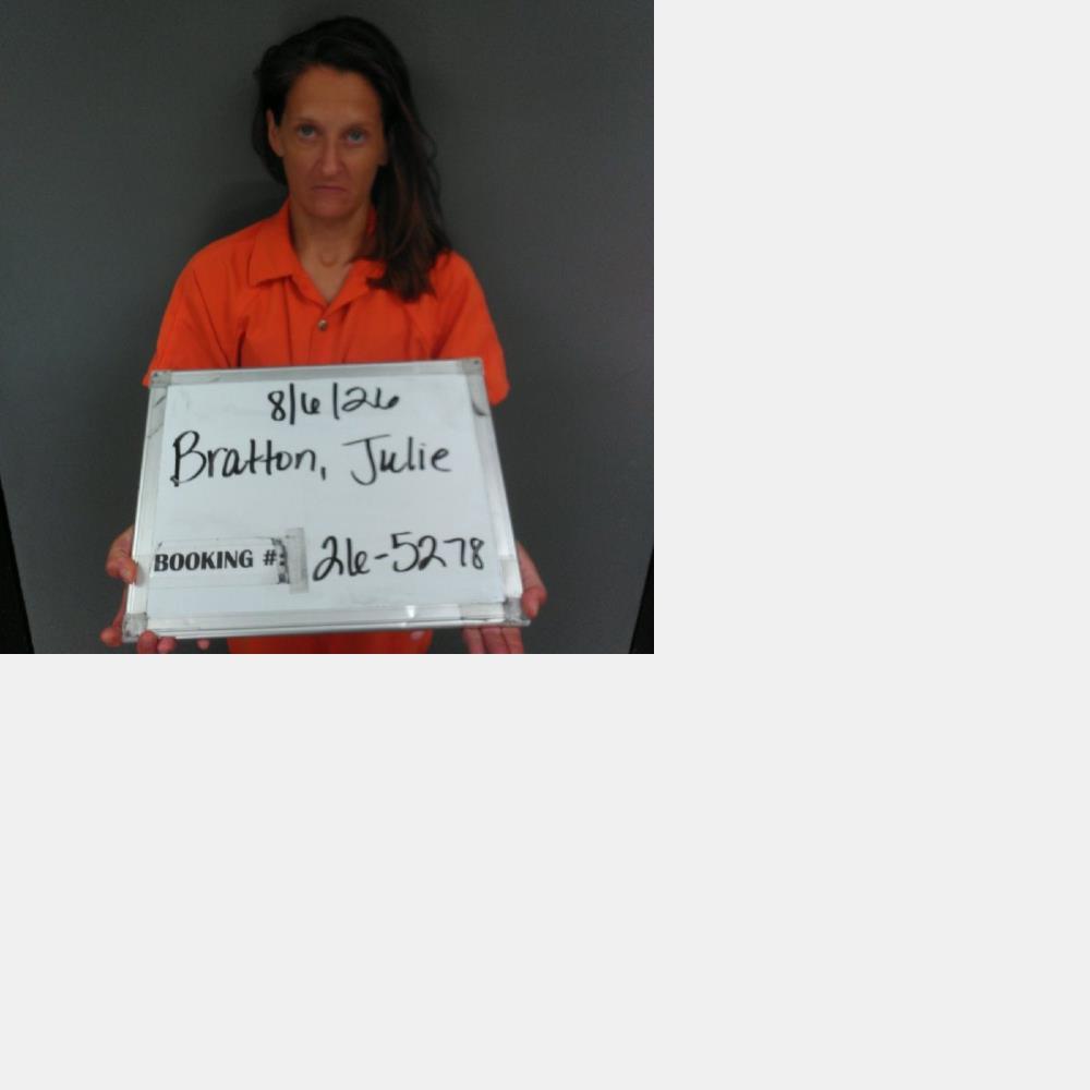 Booking photo of Julie Bratton