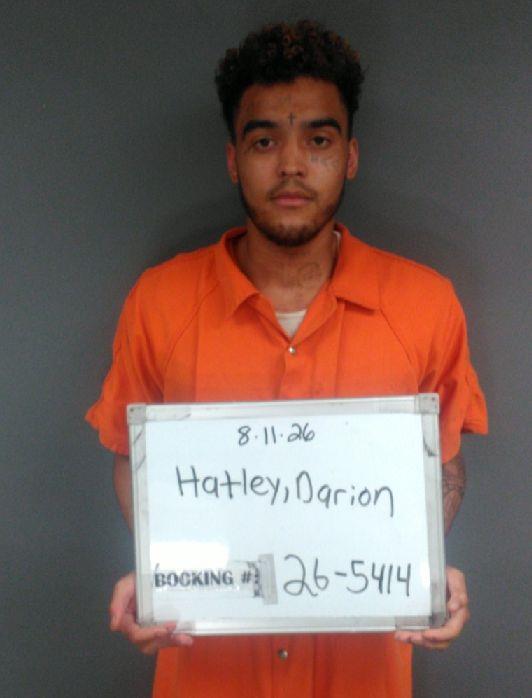 Booking photo of Darion Hatley