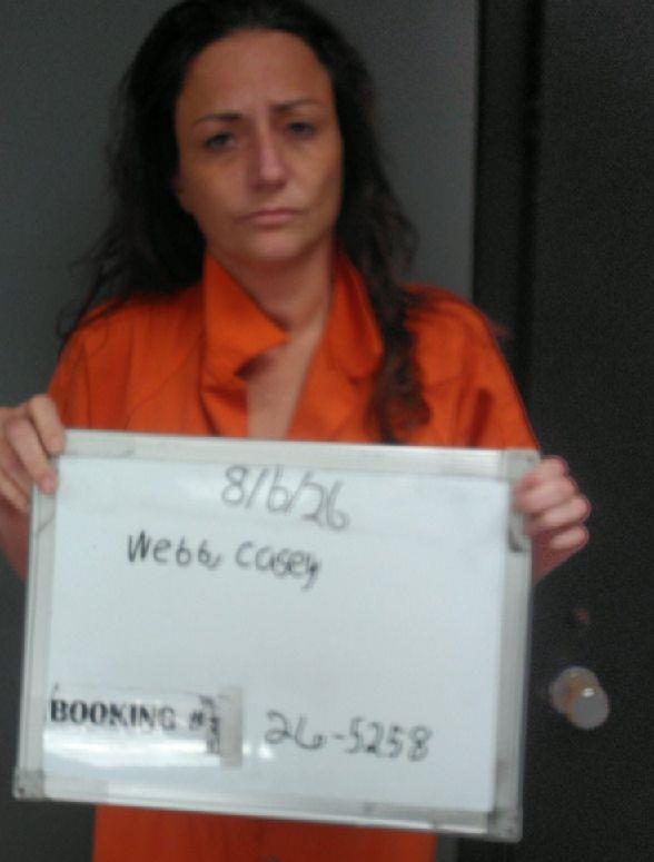 Booking photo of Casey Webb