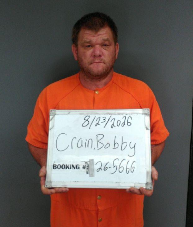 Booking photo of Bobby Crain