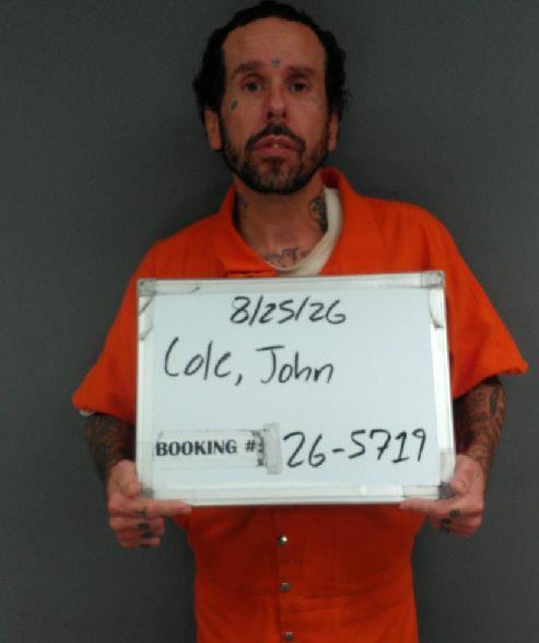 Booking photo of John Cole
