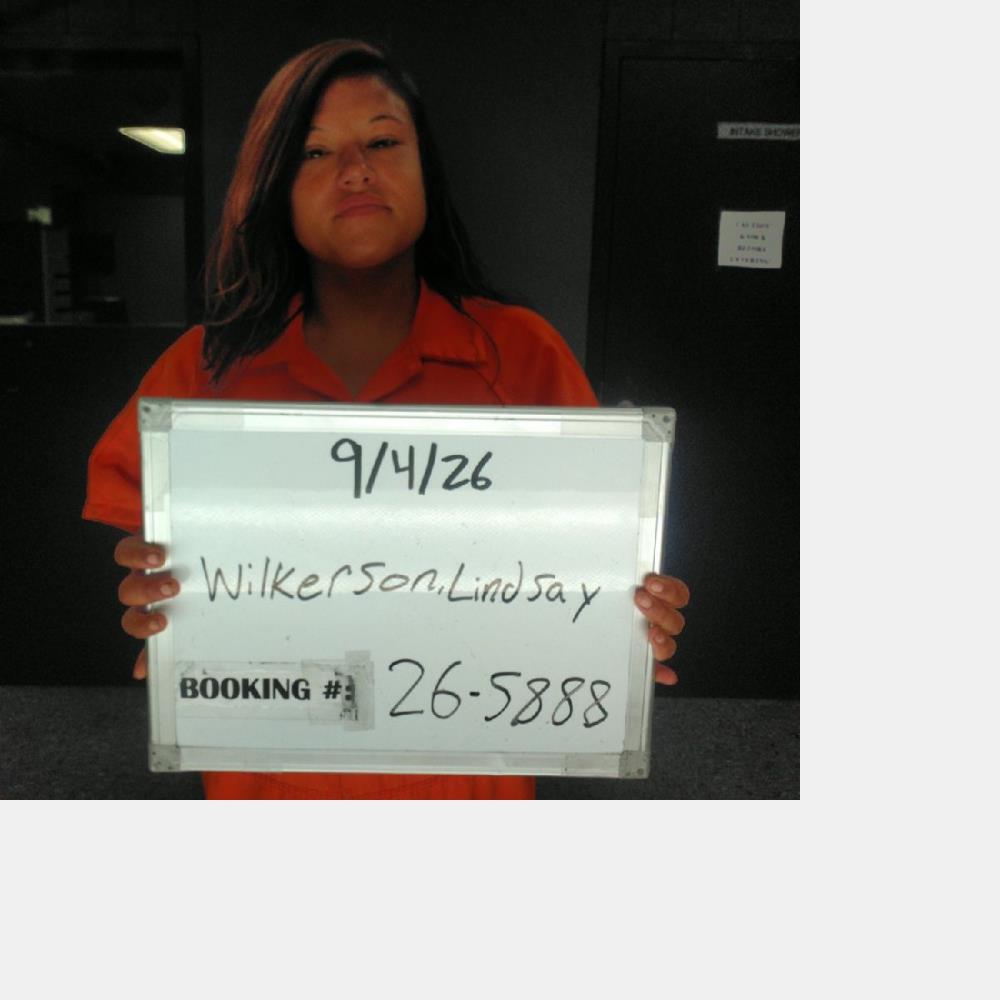 Booking photo of Lindsay Wilkerson