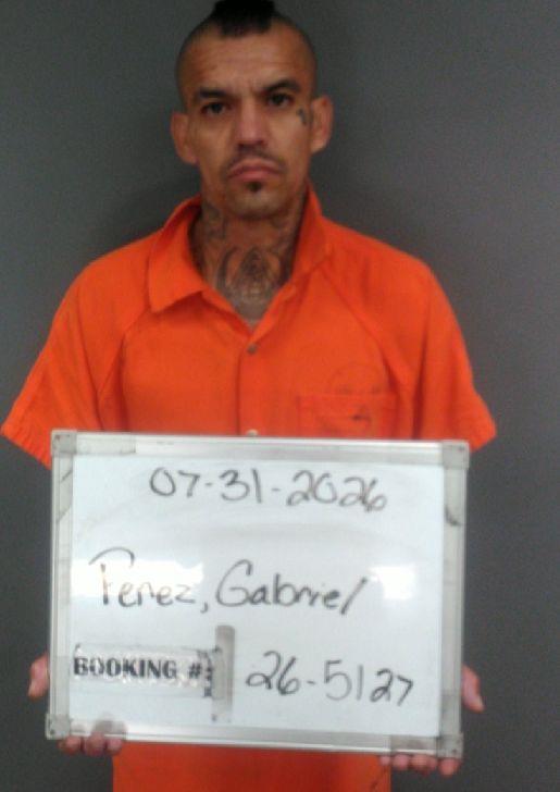 Gabriel Perez booking photo