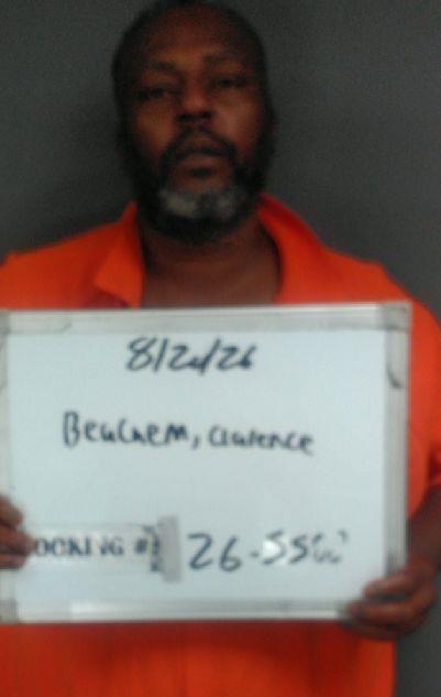 Booking photo of Clarence Beachem