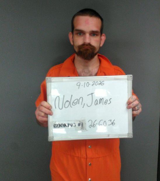 Booking photo of James Nolen