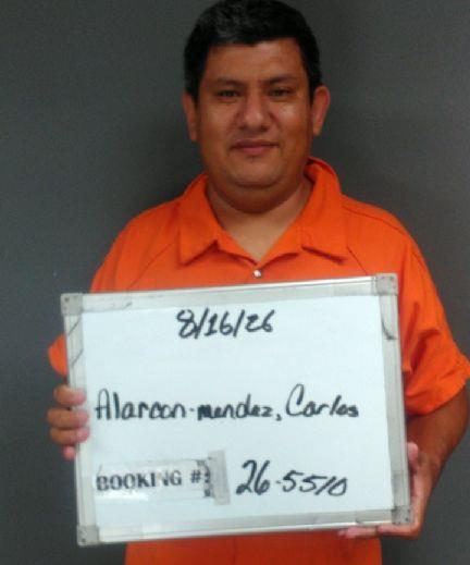 Booking photo of Carlos Alarcon-mendez