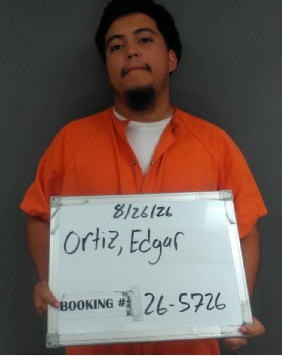 Booking photo of Edgar Ortiz