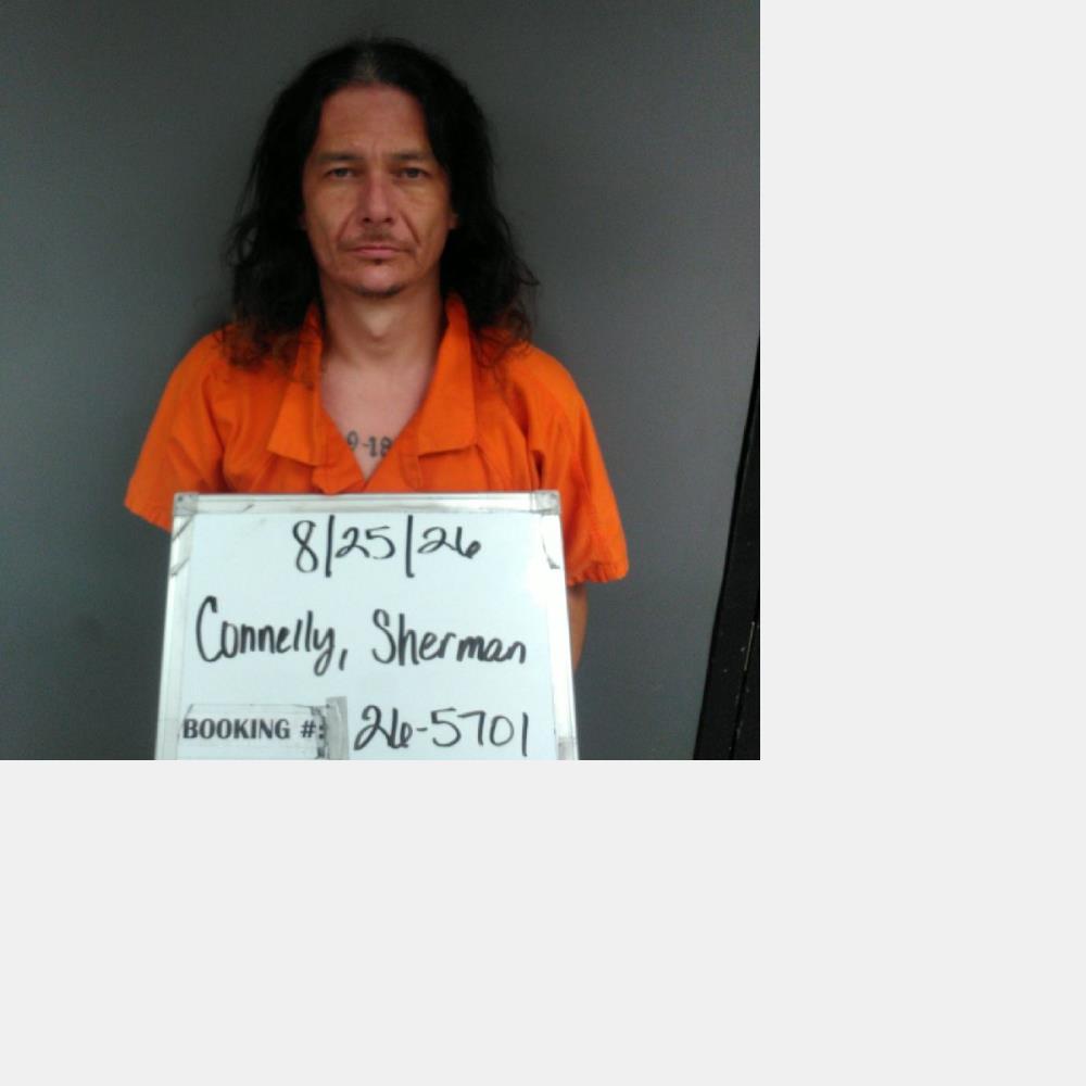 Booking photo of Sherman Connelly