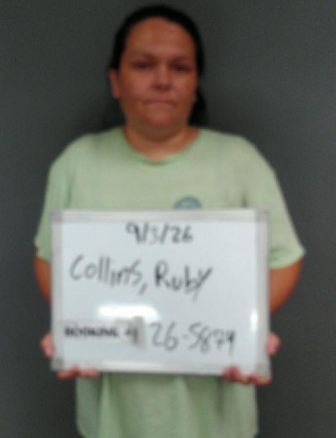 Booking photo of Ruby Collins