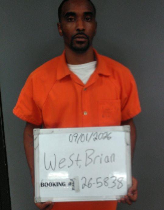 Booking photo of Brian West