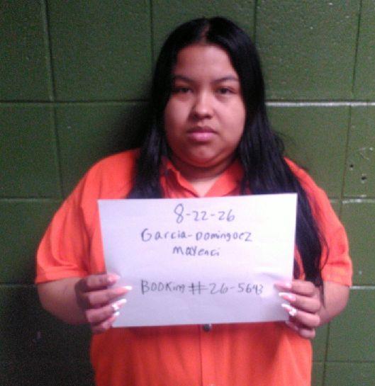 Booking photo of Mayenci Garcia-dominguez