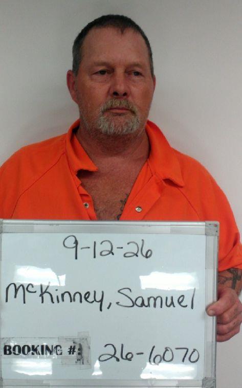 Booking photo of Samuel Mckinney