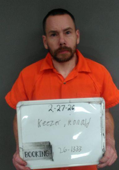 Booking photo of Ronald Keezer