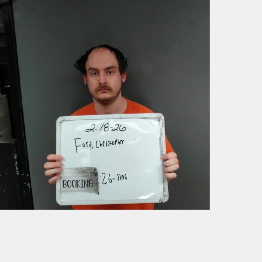 Christopher Ford booking photo