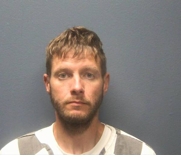 Booking photo of Justin Vaughn