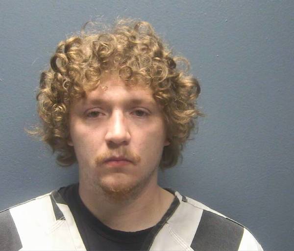 Booking photo of Blake Barker