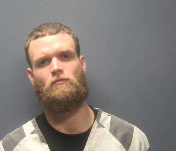 Booking photo of Mason Riek