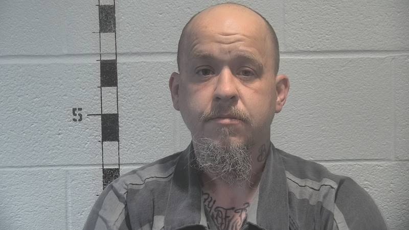 Booking photo of Timothy Thacker