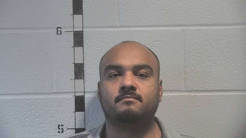 Booking photo of Nicolas Carreno