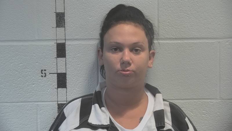 Booking photo of Jessie Dowell