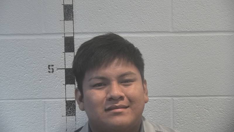 Booking photo of Milton Vicente Chilel