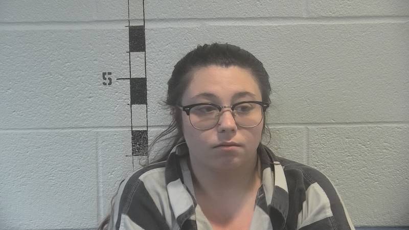 Booking photo of Kaitlyn Sutter