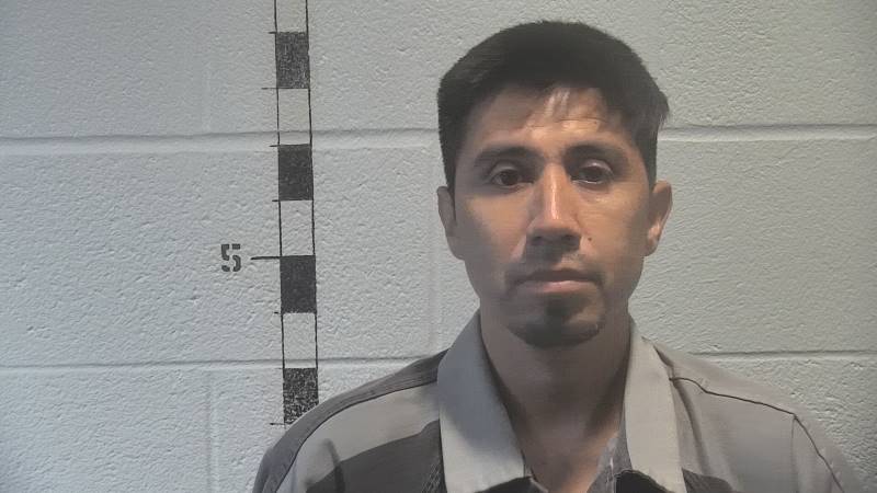 Booking photo of Olguin Frias
