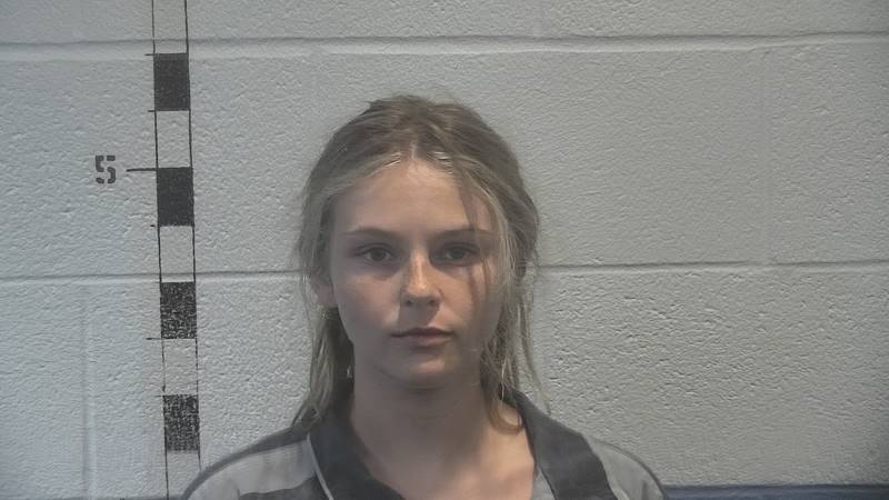 Booking photo of Michaela Agee