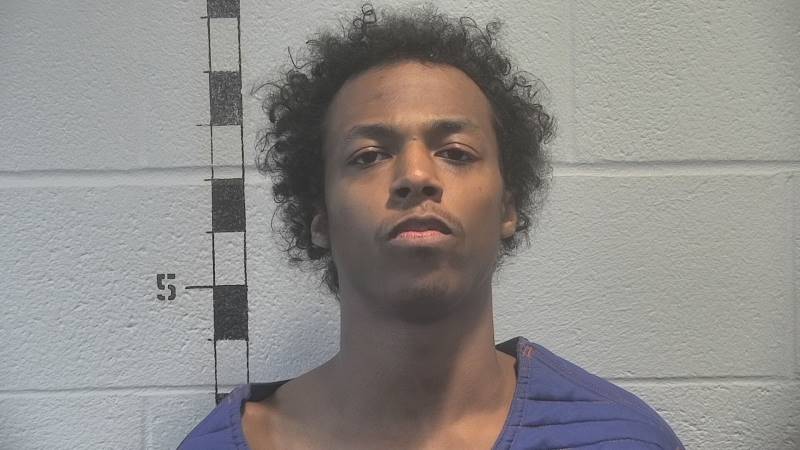 Booking photo of Jaryus Gray