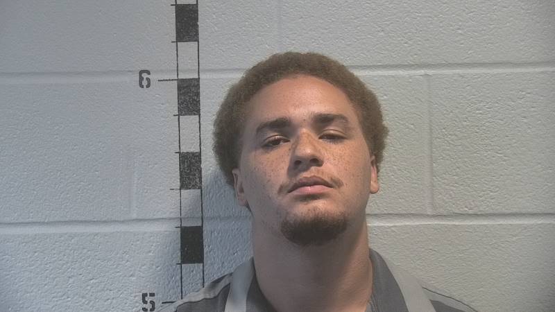 Booking photo of Keilan Malone