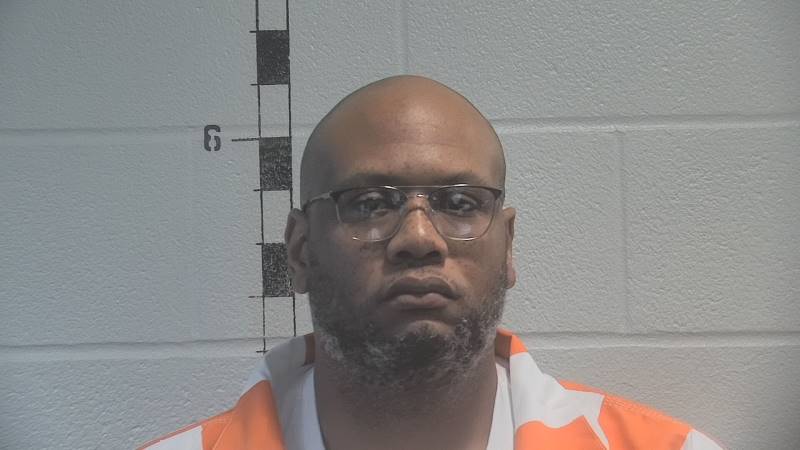 Booking photo of Michael Hall