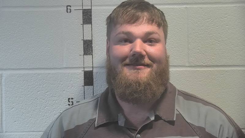 Booking photo of Hunter Walls