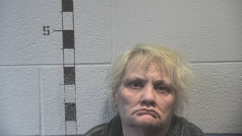 Booking photo of Ruth Fisher