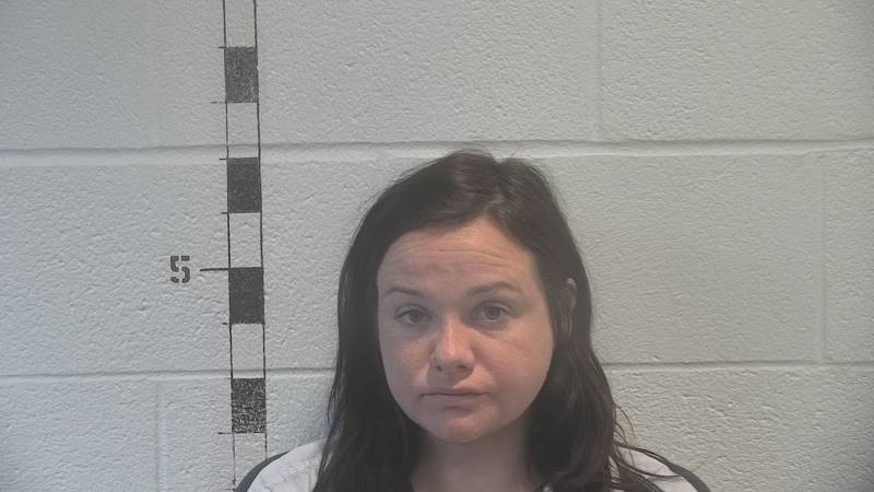 Booking photo of Kaitlyn Ayres