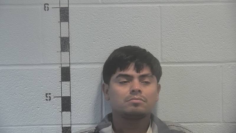 Booking photo of Junior Maradiaga